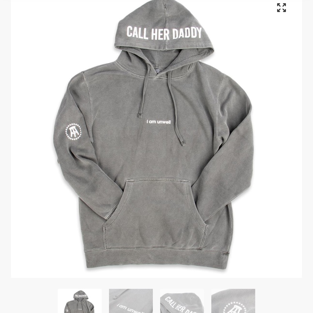 CallHerDaddy I Am Unwell Hoodie